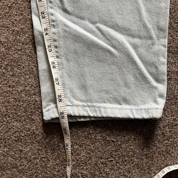 NWT Vintage Lee High Rise Mom Jeans Size 28x29 Elastic Waist Tapered Relaxed Fit - Picture 14 of 16
